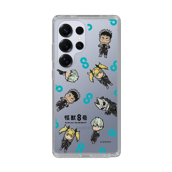 スリムプロテクションケース［ 怪獣８号 - ミニキャラ - 総柄01 ］