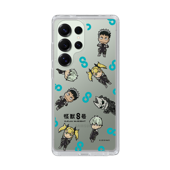 スリムプロテクションケース［ 怪獣８号 - ミニキャラ - 総柄01 ］