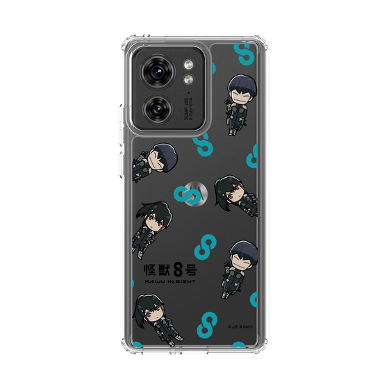 スリムプロテクションケース［ 怪獣８号 - ミニキャラ - 総柄02 ］