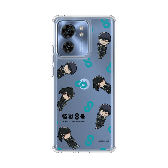 スリムプロテクションケース［ 怪獣８号 - ミニキャラ - 総柄02 ］