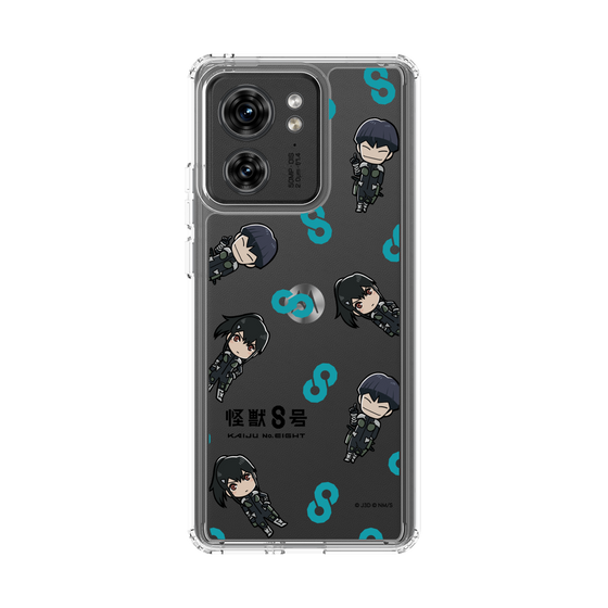 スリムプロテクションケース［ 怪獣８号 - ミニキャラ - 総柄02 ］