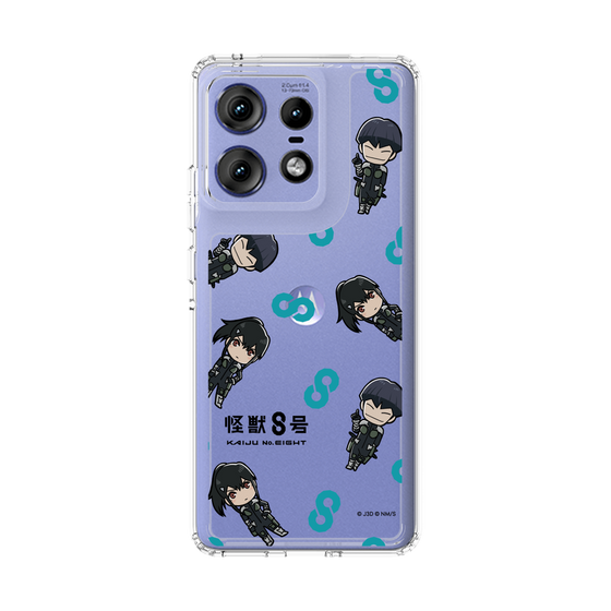 スリムプロテクションケース［ 怪獣８号 - ミニキャラ - 総柄02 ］