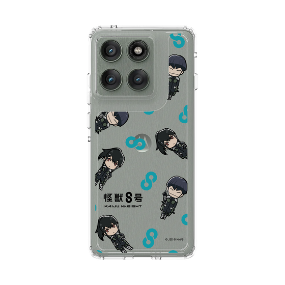 スリムプロテクションケース［ 怪獣８号 - ミニキャラ - 総柄02 ］