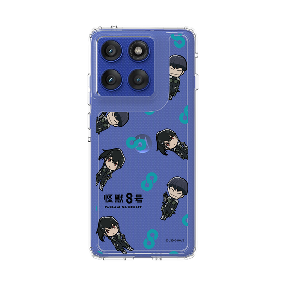 スリムプロテクションケース［ 怪獣８号 - ミニキャラ - 総柄02 ］