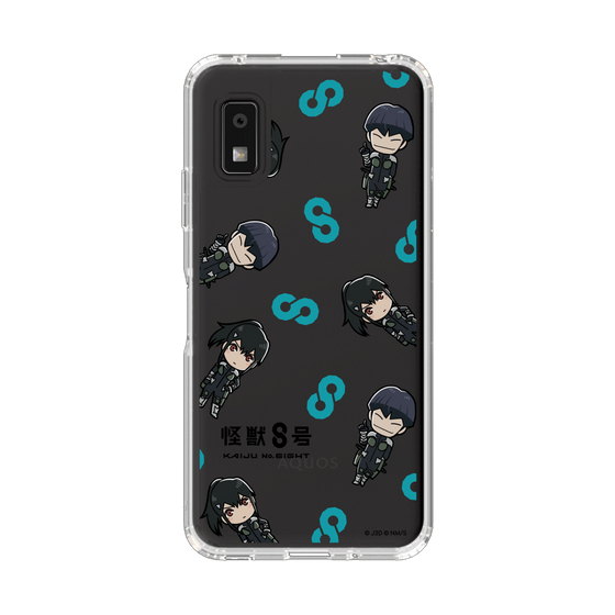 スリムプロテクションケース［ 怪獣８号 - ミニキャラ - 総柄02 ］