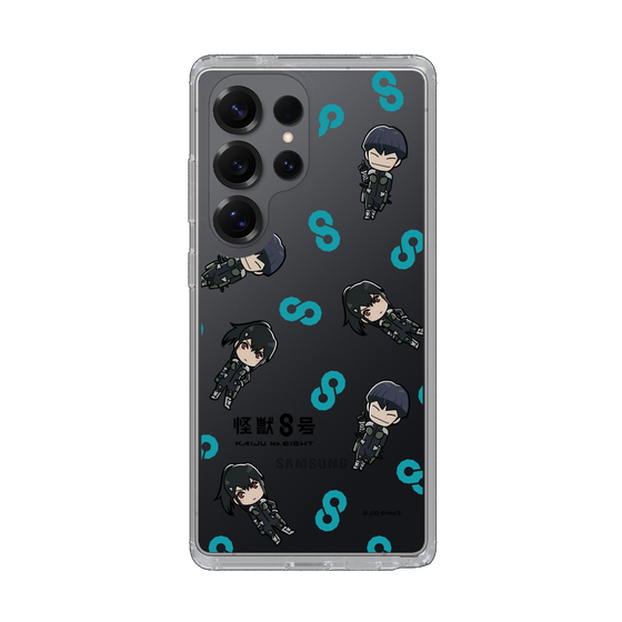 スリムプロテクションケース［ 怪獣８号 - ミニキャラ - 総柄02 ］