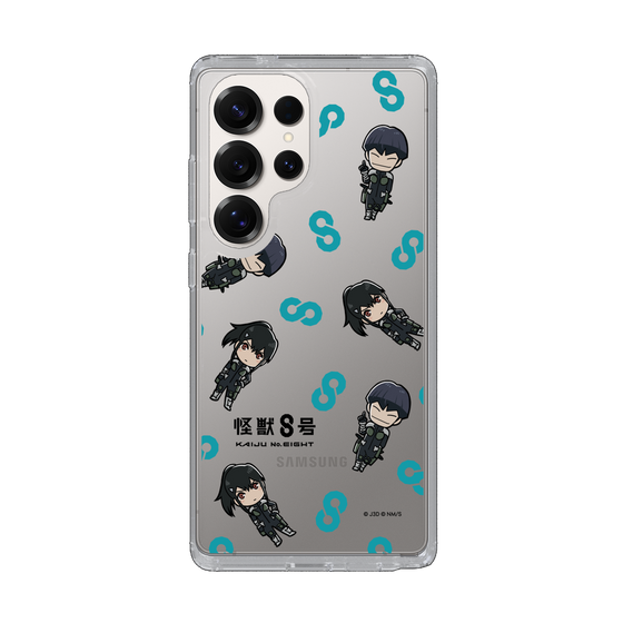 スリムプロテクションケース［ 怪獣８号 - ミニキャラ - 総柄02 ］