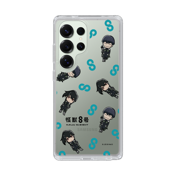 スリムプロテクションケース［ 怪獣８号 - ミニキャラ - 総柄02 ］