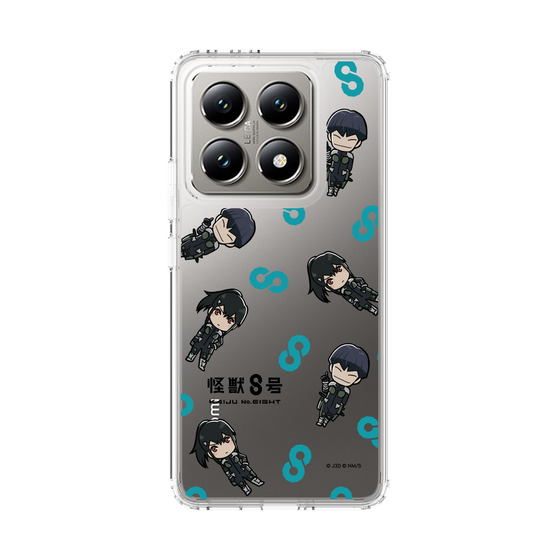 スリムプロテクションケース［ 怪獣８号 - ミニキャラ - 総柄02 ］