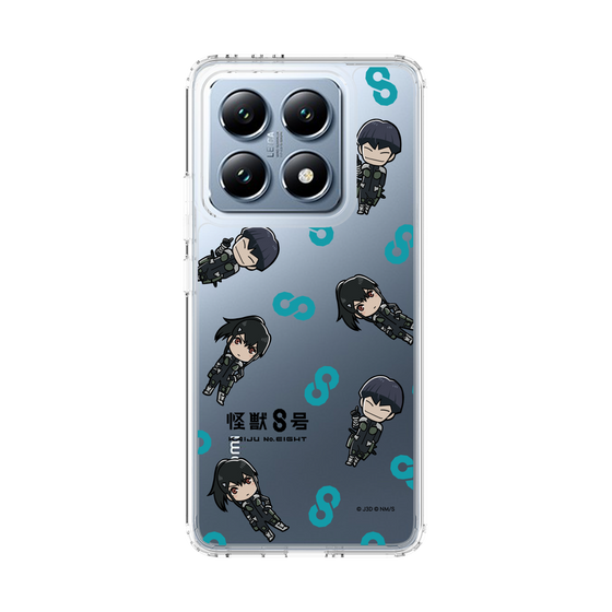 スリムプロテクションケース［ 怪獣８号 - ミニキャラ - 総柄02 ］