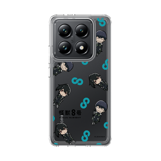 スリムプロテクションケース［ 怪獣８号 - ミニキャラ - 総柄02 ］