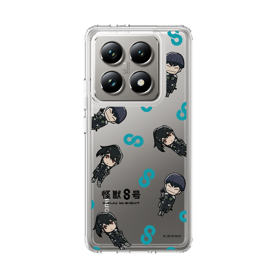 スリムプロテクションケース［ 怪獣８号 - ミニキャラ - 総柄02 ］