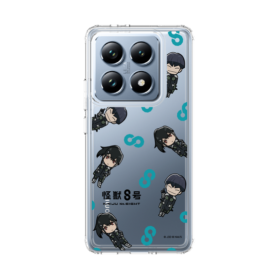 スリムプロテクションケース［ 怪獣８号 - ミニキャラ - 総柄02 ］