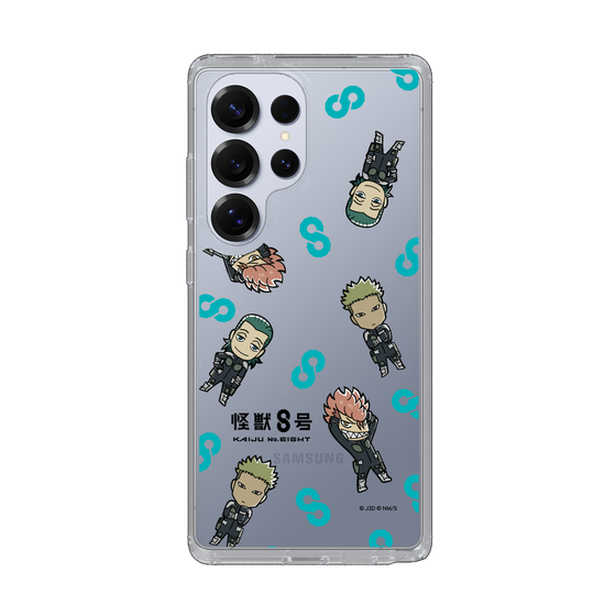 スリムプロテクションケース［ 怪獣８号 - ミニキャラ - 総柄03 ］