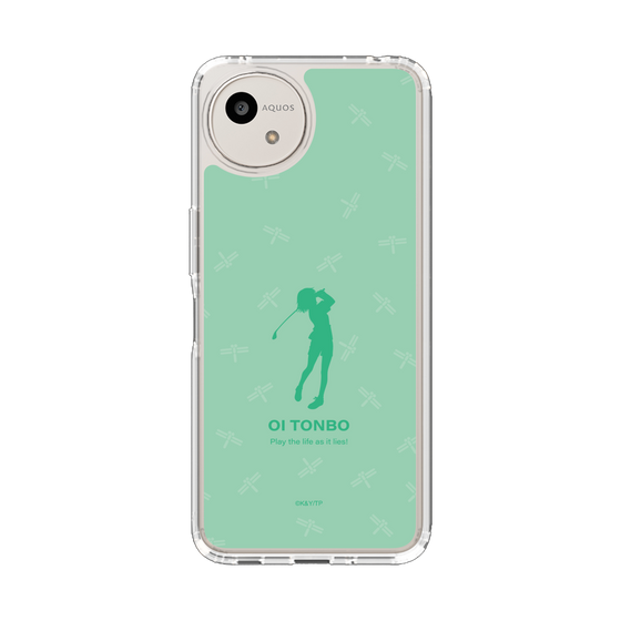 スリムプロテクションケース［ オーイ！とんぼ - シルエット - 大井 とんぼ ］