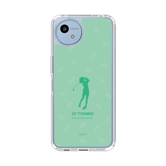 スリムプロテクションケース［ オーイ！とんぼ - シルエット - 大井 とんぼ ］