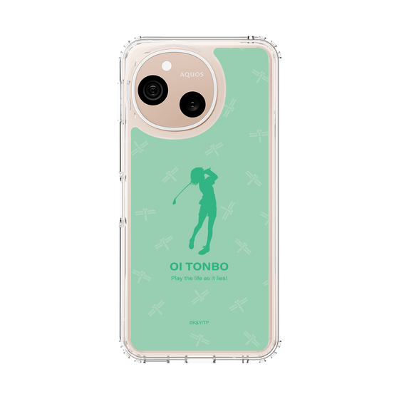 スリムプロテクションケース［ オーイ！とんぼ - シルエット - 大井 とんぼ ］