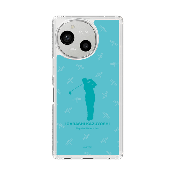 スリムプロテクションケース［ オーイ！とんぼ - シルエット - 五十嵐 一賀 ］