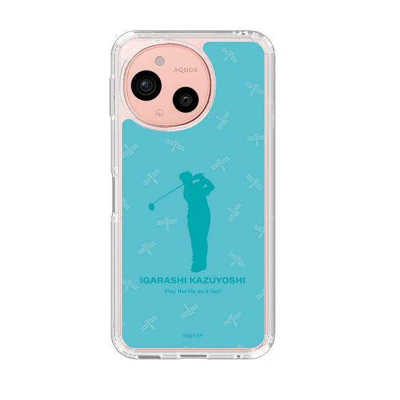 スリムプロテクションケース［ オーイ！とんぼ - シルエット - 五十嵐 一賀 ］