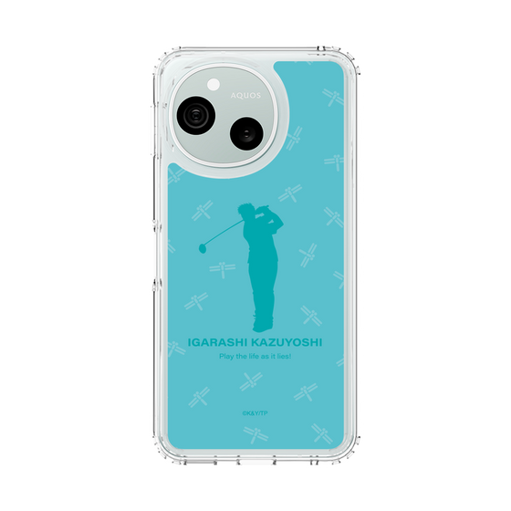 スリムプロテクションケース［ オーイ！とんぼ - シルエット - 五十嵐 一賀 ］