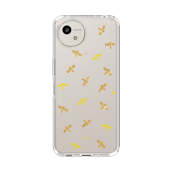 スリムプロテクションケース［ オーイ！とんぼ - とんぼ - ゴールド ］