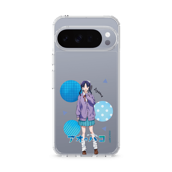 スリムプロテクションケース［ アオのハコ - 守屋 菖蒲 ］