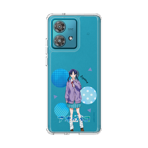 スリムプロテクションケース［ アオのハコ - 守屋 菖蒲 ］