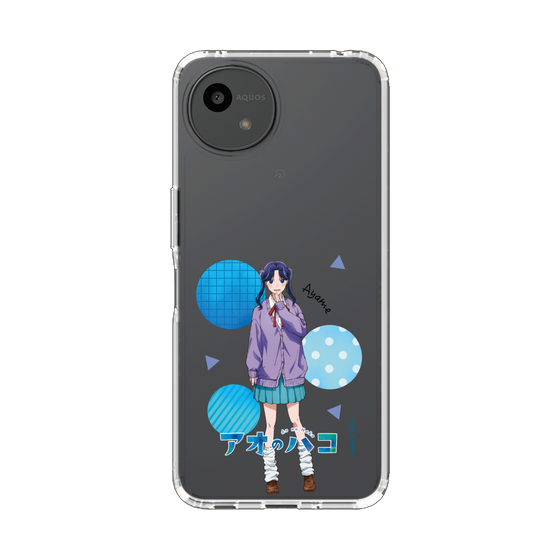 スリムプロテクションケース［ アオのハコ - 守屋 菖蒲 ］