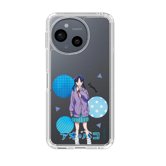 スリムプロテクションケース［ アオのハコ - 守屋 菖蒲 ］