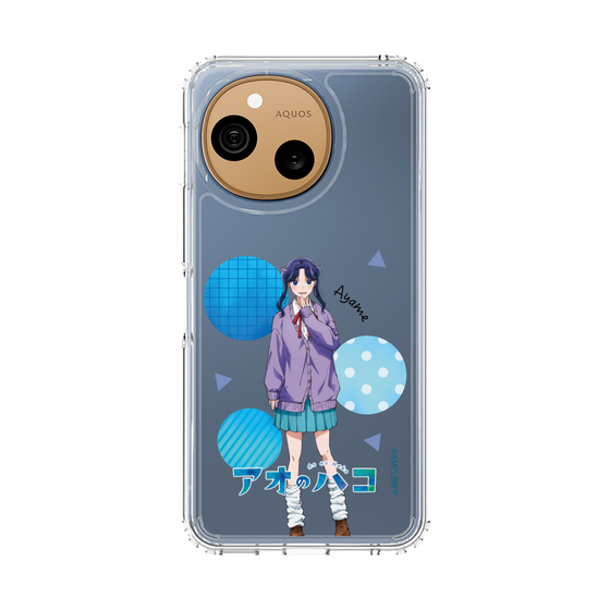 スリムプロテクションケース［ アオのハコ - 守屋 菖蒲 ］