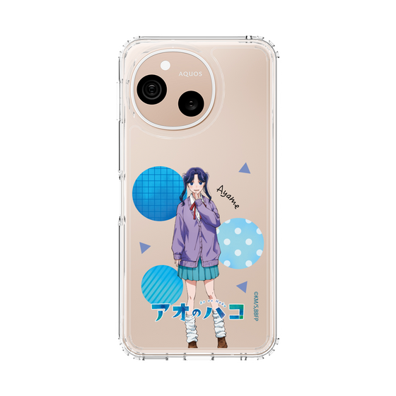 スリムプロテクションケース［ アオのハコ - 守屋 菖蒲 ］