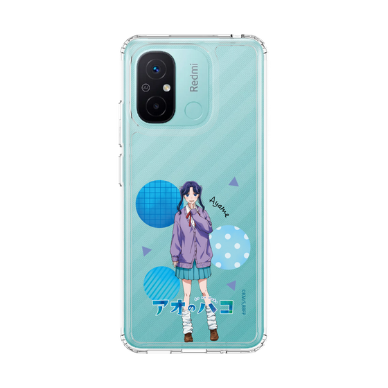 スリムプロテクションケース［ アオのハコ - 守屋 菖蒲 ］