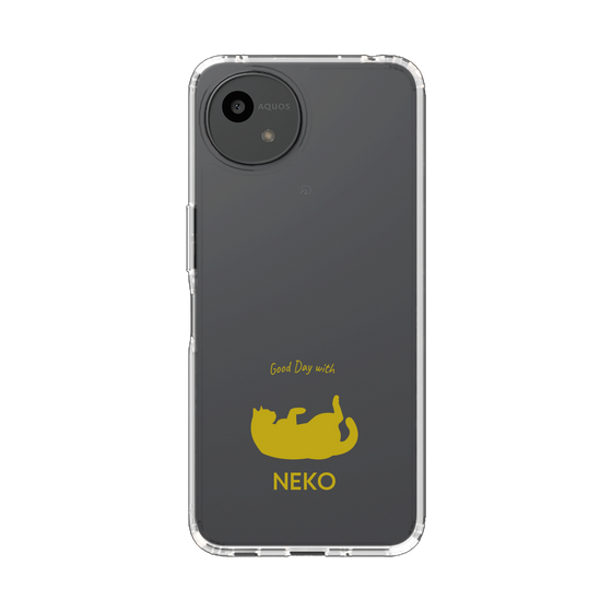 スリムプロテクションケース［ &UCHINOCO - ゴロン猫 ］