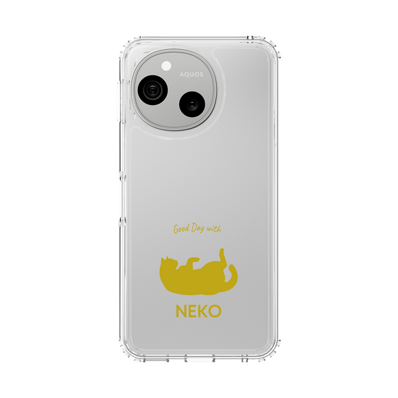 スリムプロテクションケース［ &UCHINOCO - ゴロン猫 ］