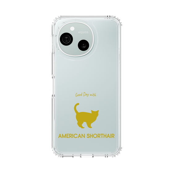 スリムプロテクションケース［ &UCHINOCO - アメリカンショートヘア ］