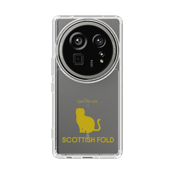 スリムプロテクションケース［ &UCHINOCO - スコティッシュフォールド1 ］