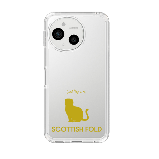 スリムプロテクションケース［ &UCHINOCO - スコティッシュフォールド1 ］