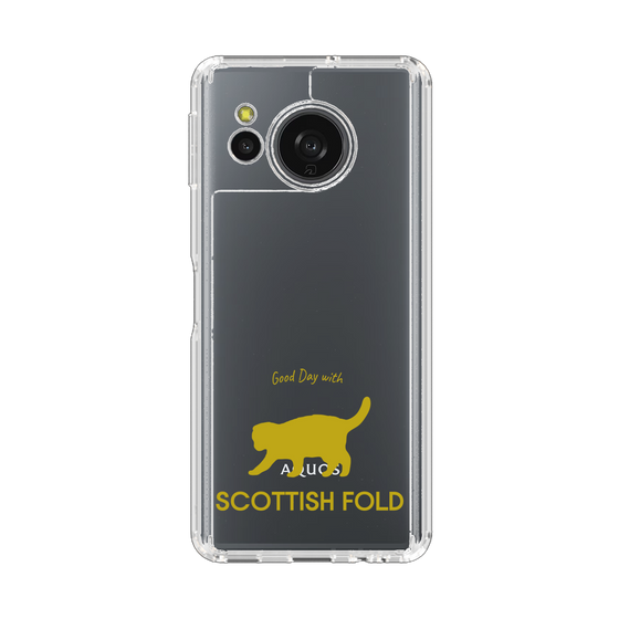 スリムプロテクションケース［ &UCHINOCO - スコティッシュフォールド2 ］