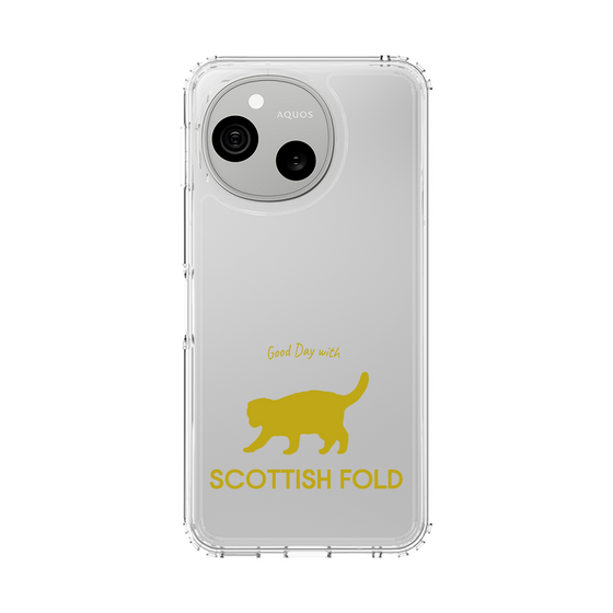 スリムプロテクションケース［ &UCHINOCO - スコティッシュフォールド2 ］