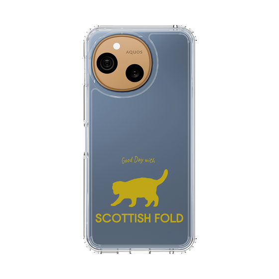 スリムプロテクションケース［ &UCHINOCO - スコティッシュフォールド2 ］