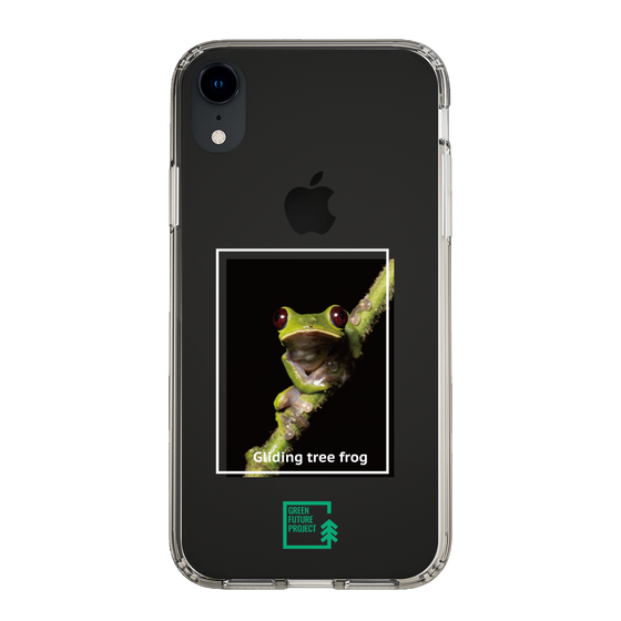 スリムプロテクションケース［ Green Future Project - Gliding tree frog ］