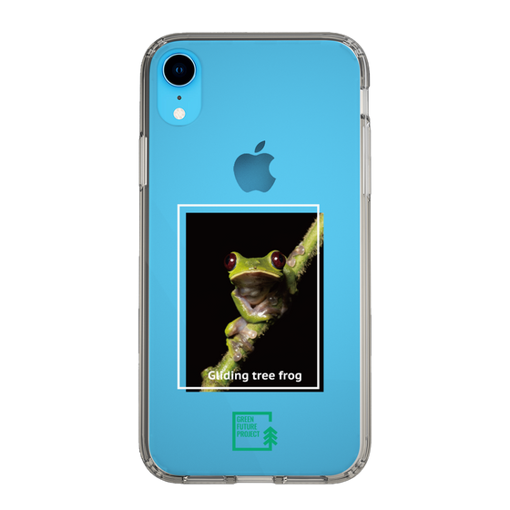 スリムプロテクションケース［ Green Future Project - Gliding tree frog ］