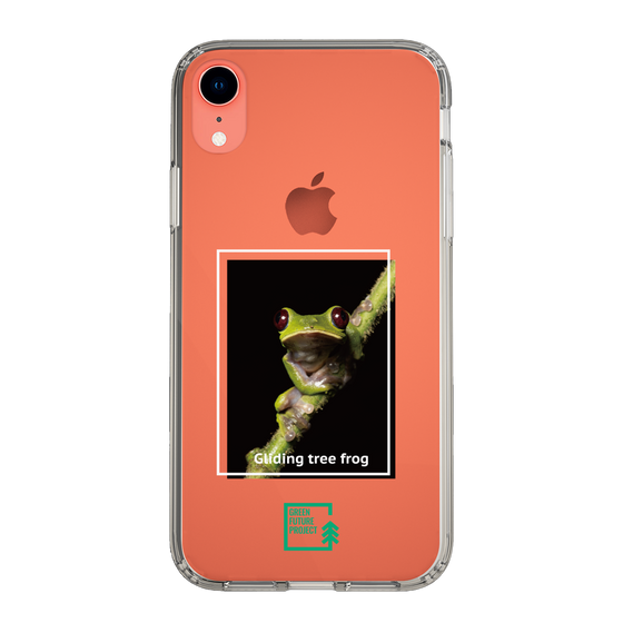 スリムプロテクションケース［ Green Future Project - Gliding tree frog ］