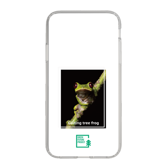 スリムプロテクションケース［ Green Future Project - Gliding tree frog ］