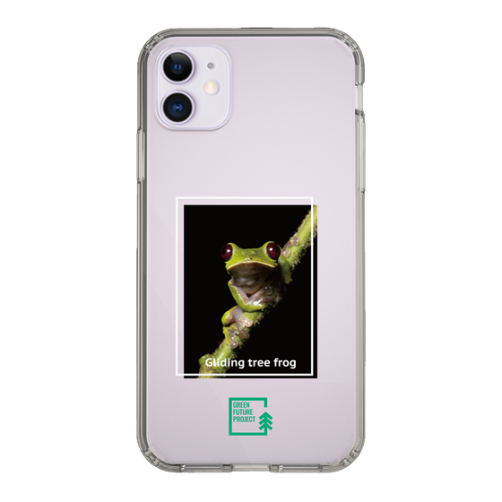 スリムプロテクションケース［ Green Future Project - Gliding tree frog ］