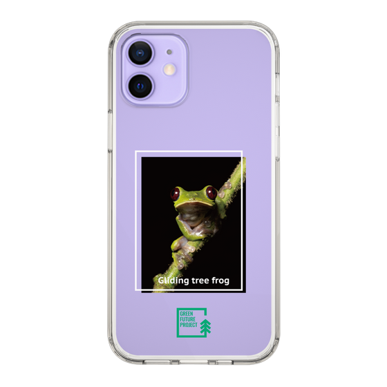 スリムプロテクションケース［ Green Future Project - Gliding tree frog ］