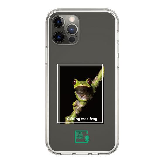 スリムプロテクションケース［ Green Future Project - Gliding tree frog ］