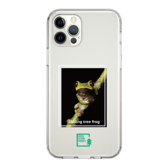 スリムプロテクションケース［ Green Future Project - Gliding tree frog ］