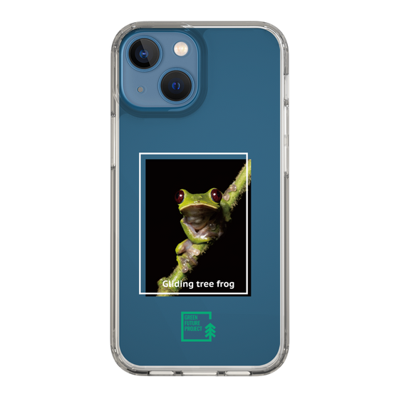 スリムプロテクションケース［ Green Future Project - Gliding tree frog ］