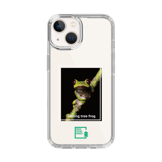 スリムプロテクションケース［ Green Future Project - Gliding tree frog ］